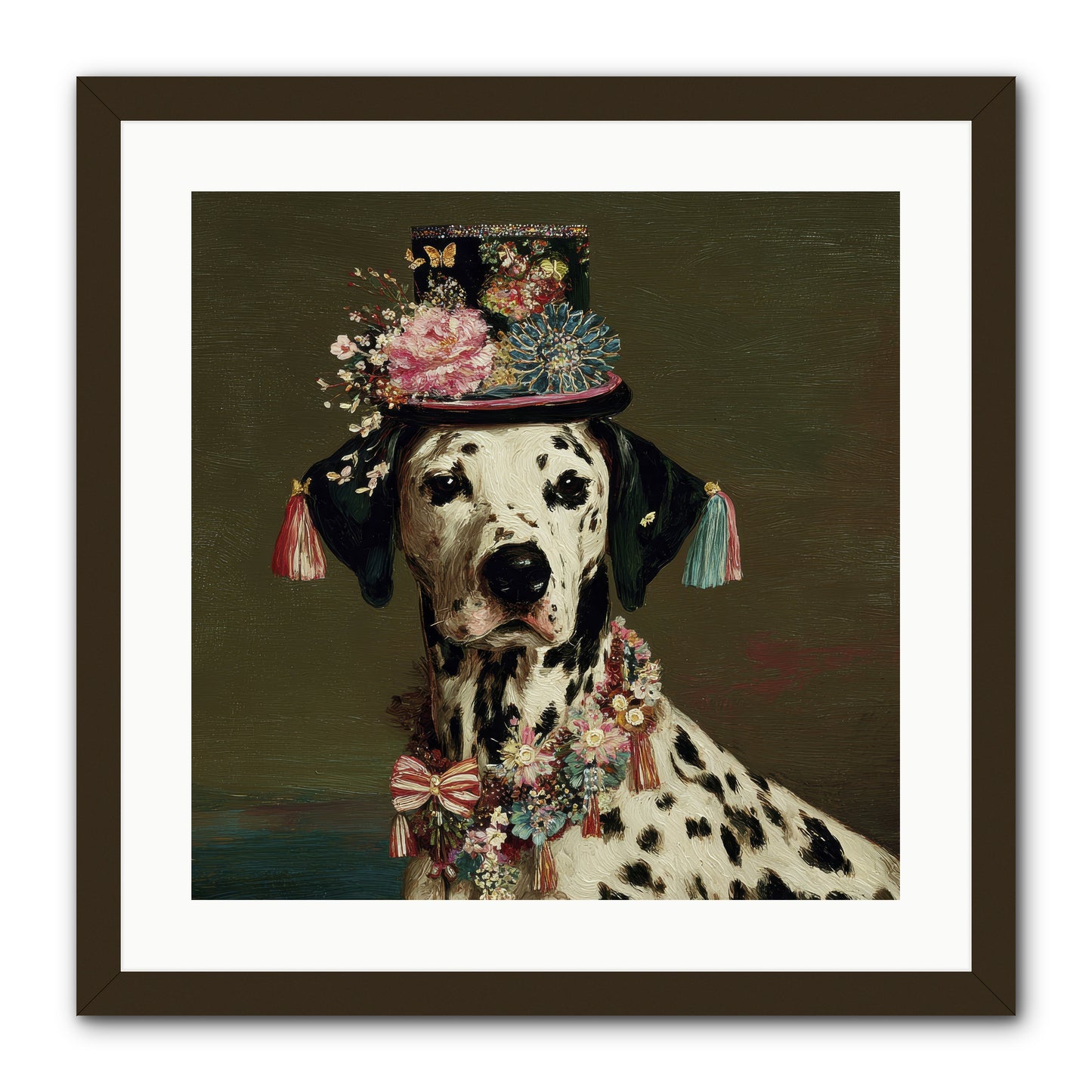 Midnight’s Promise -- Framed Print - Black 20x20