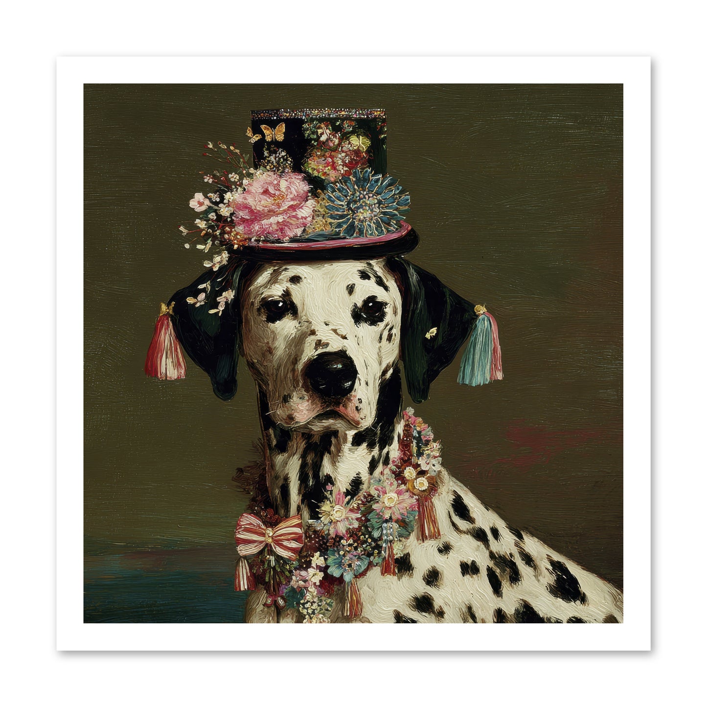 Midnight’s Promise -- Loose Canvas Print 20x20