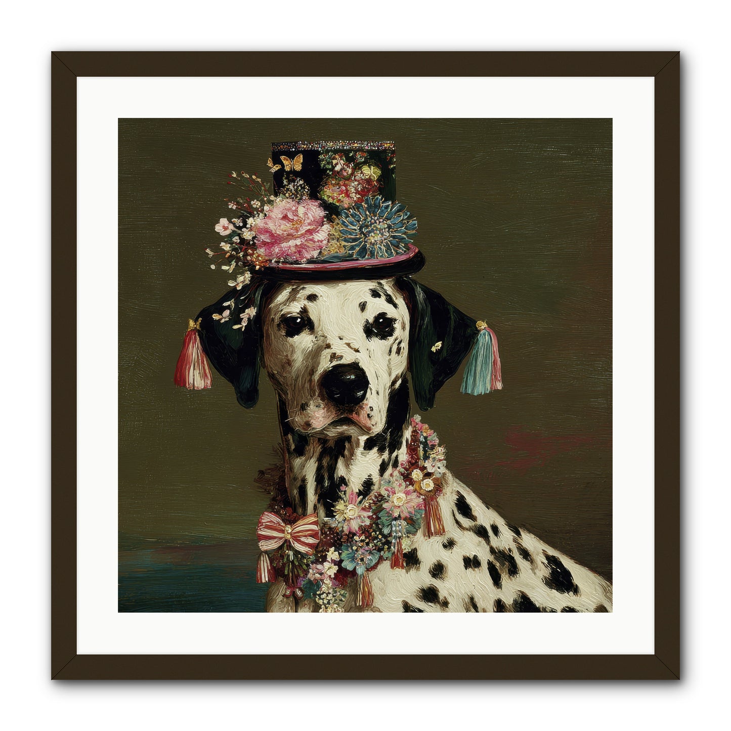 Midnight’s Promise -- Framed Print - Black 24x24