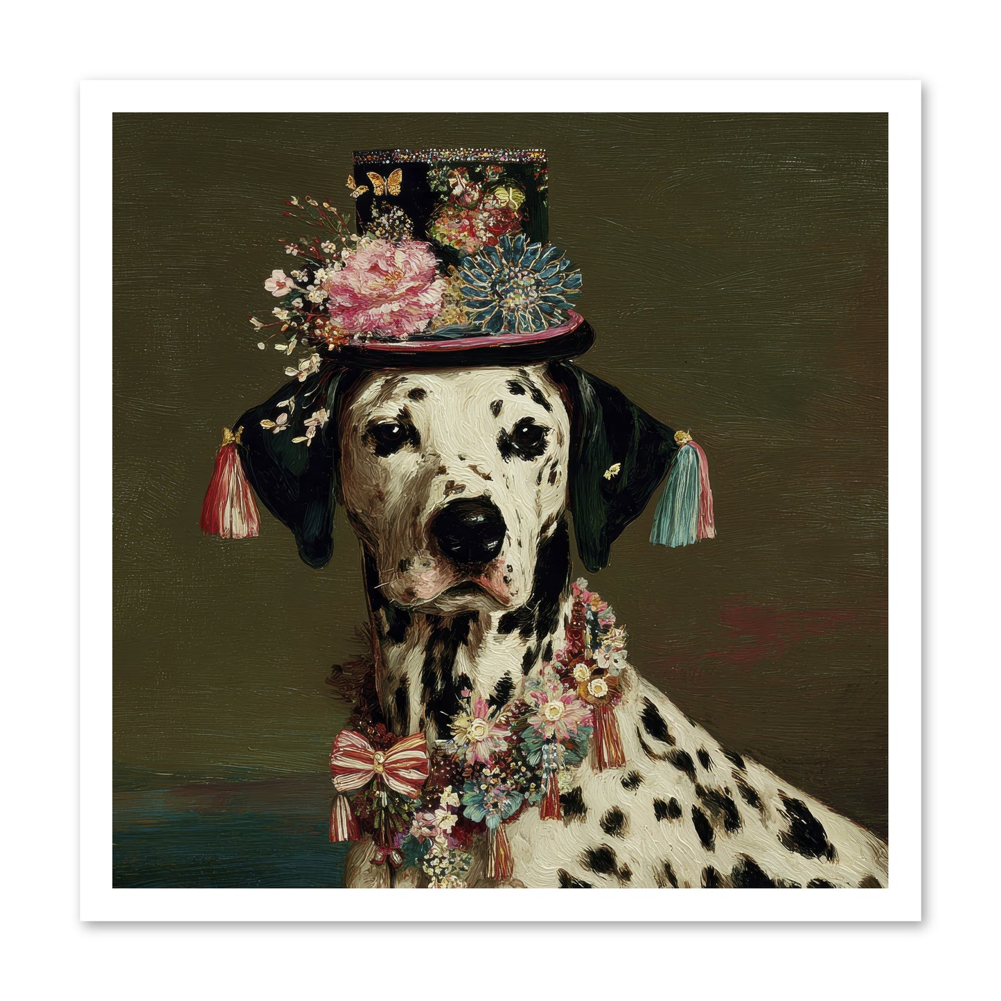 Midnight’s Promise -- Loose Canvas Print 24x24