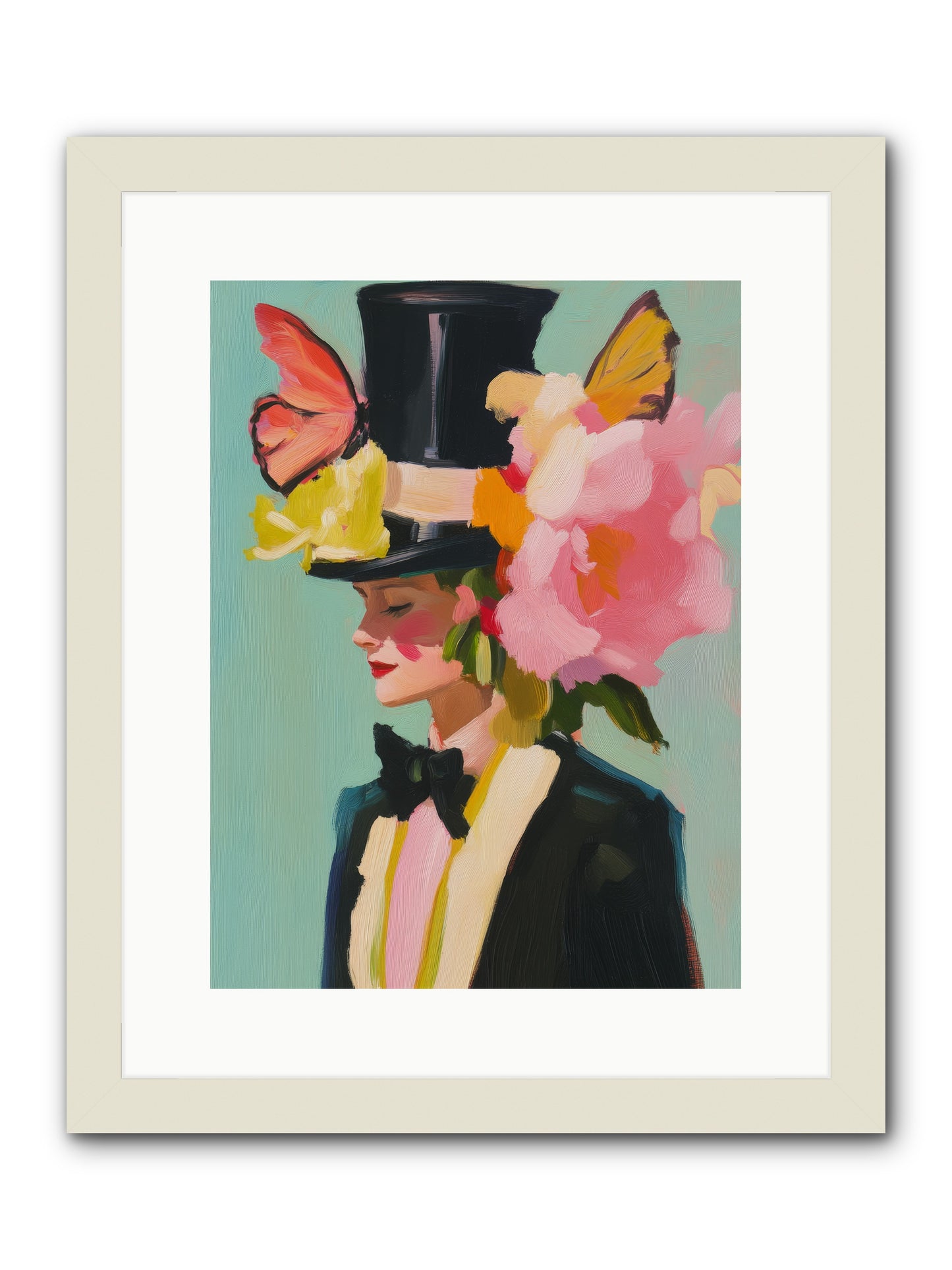 Midnight's Top EdgeRez2 -- Framed Print - White 12x16