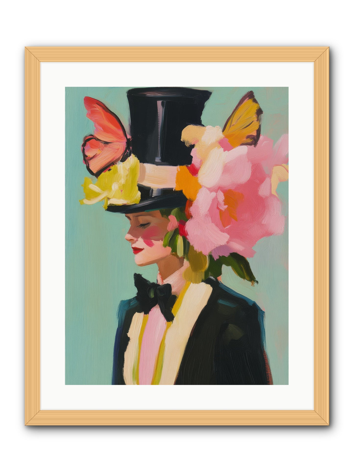 Midnight's Top EdgeRez2 -- Framed Print - Natural 18x24