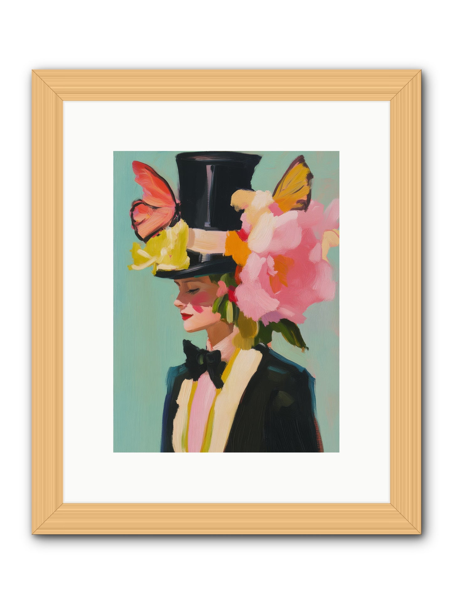 Midnight's Top EdgeRez2 -- Framed Print - Natural 9x12
