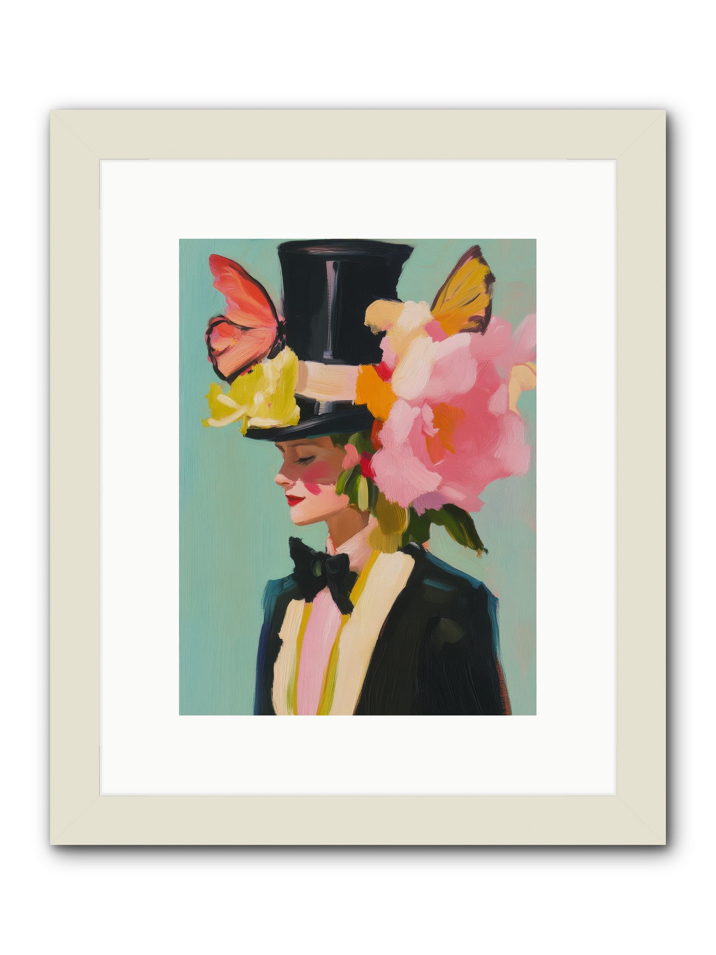 Midnight's Top EdgeRez2 -- Framed Print - White 9x12