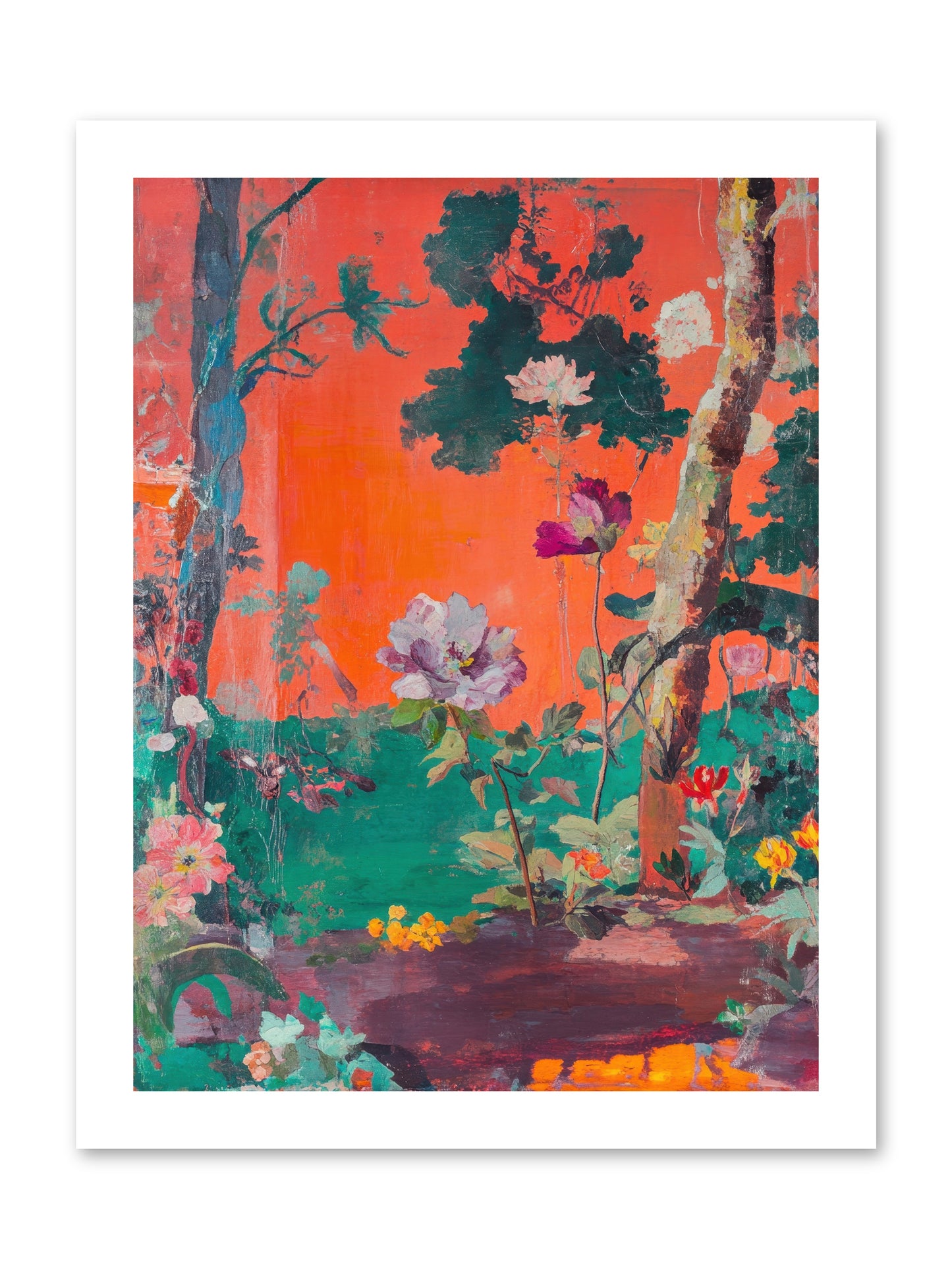 Midsummer's Verdancy -- Paper Print 12x16
