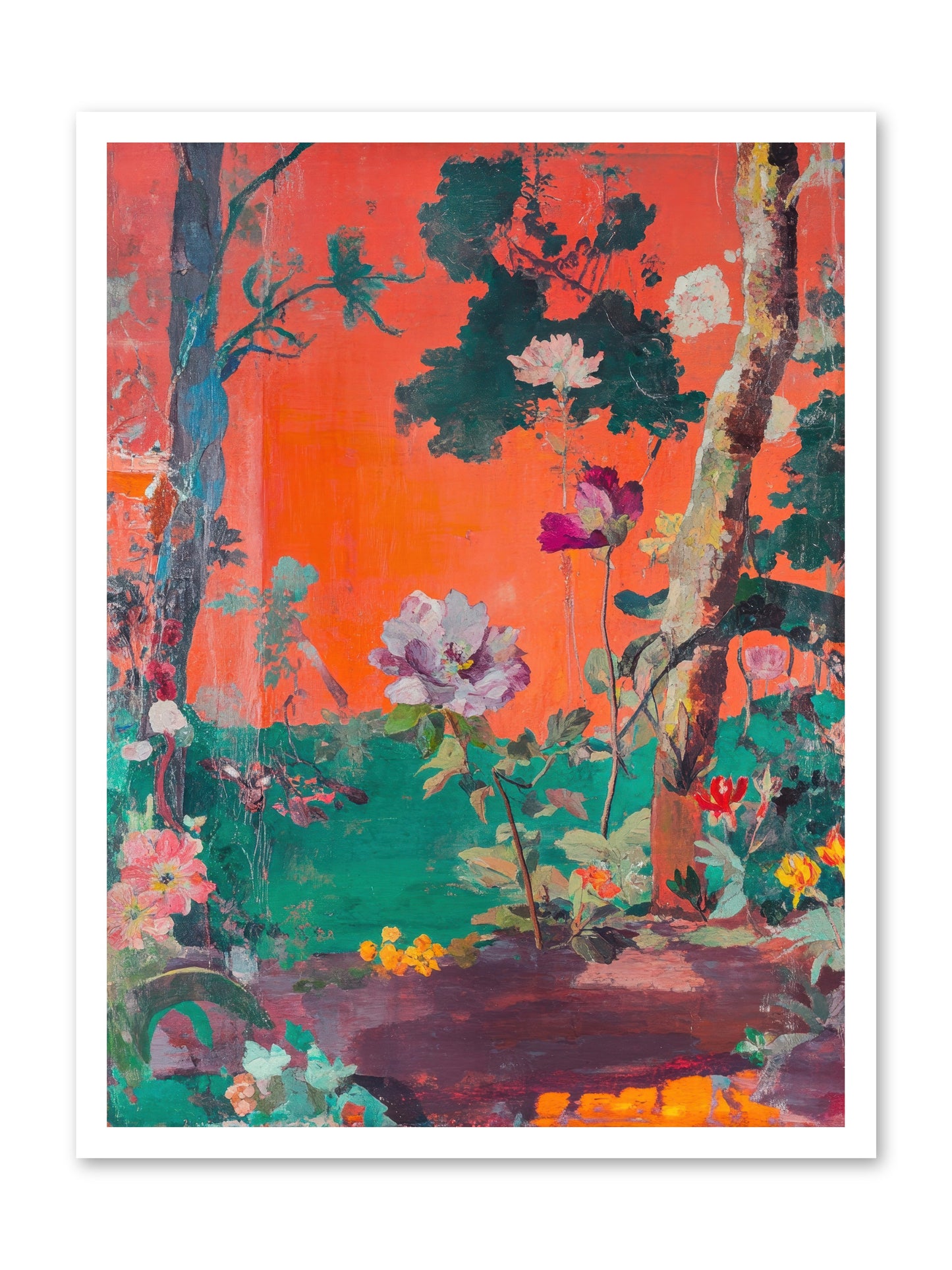 Midsummer's Verdancy -- Paper Print 24x32