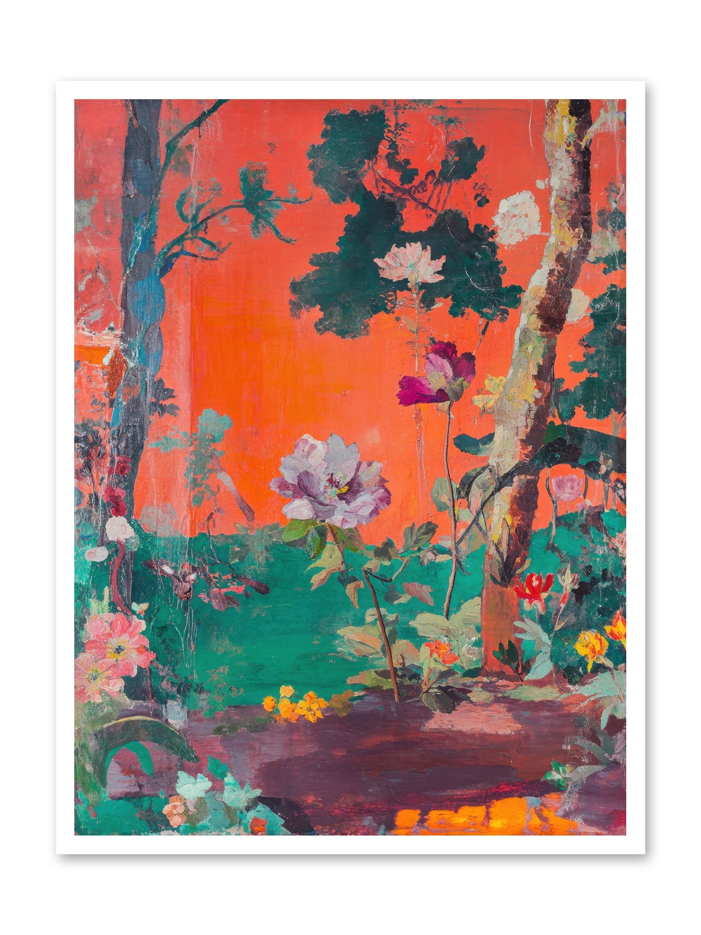 Midsummer's Verdancy -- Paper Print 30x40