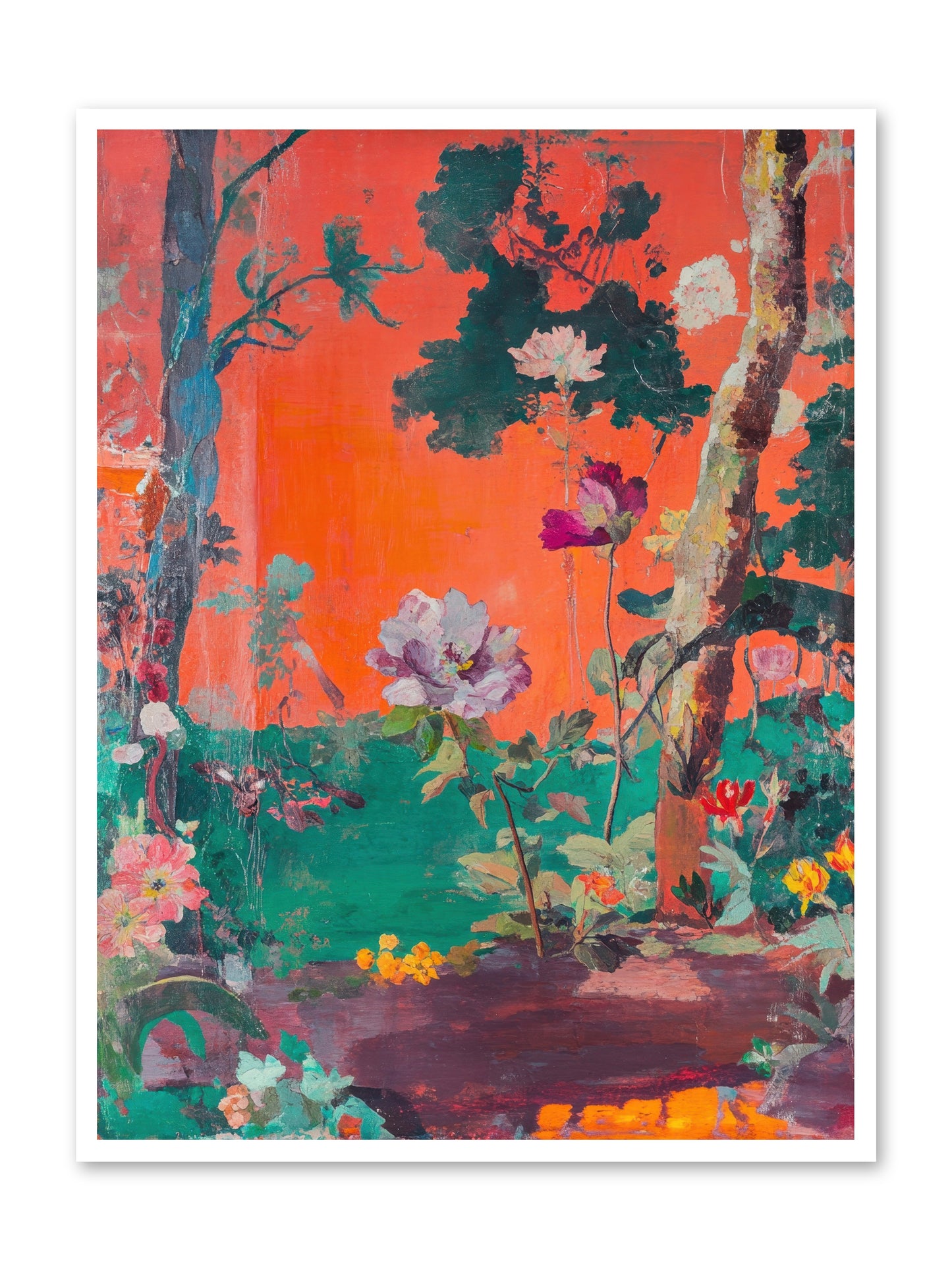 Midsummer's Verdancy -- Paper Print 36x48