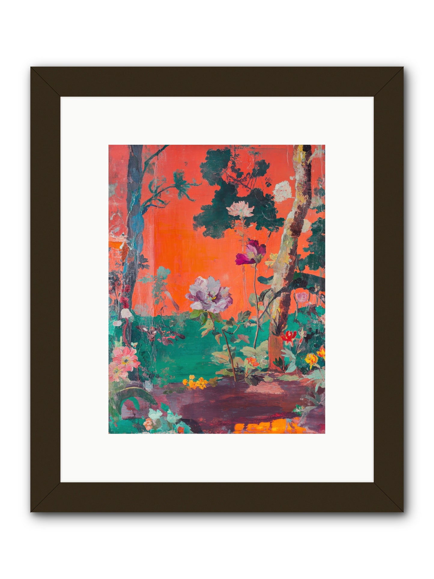 Midsummer's Verdancy -- Framed Print - Black 9x12