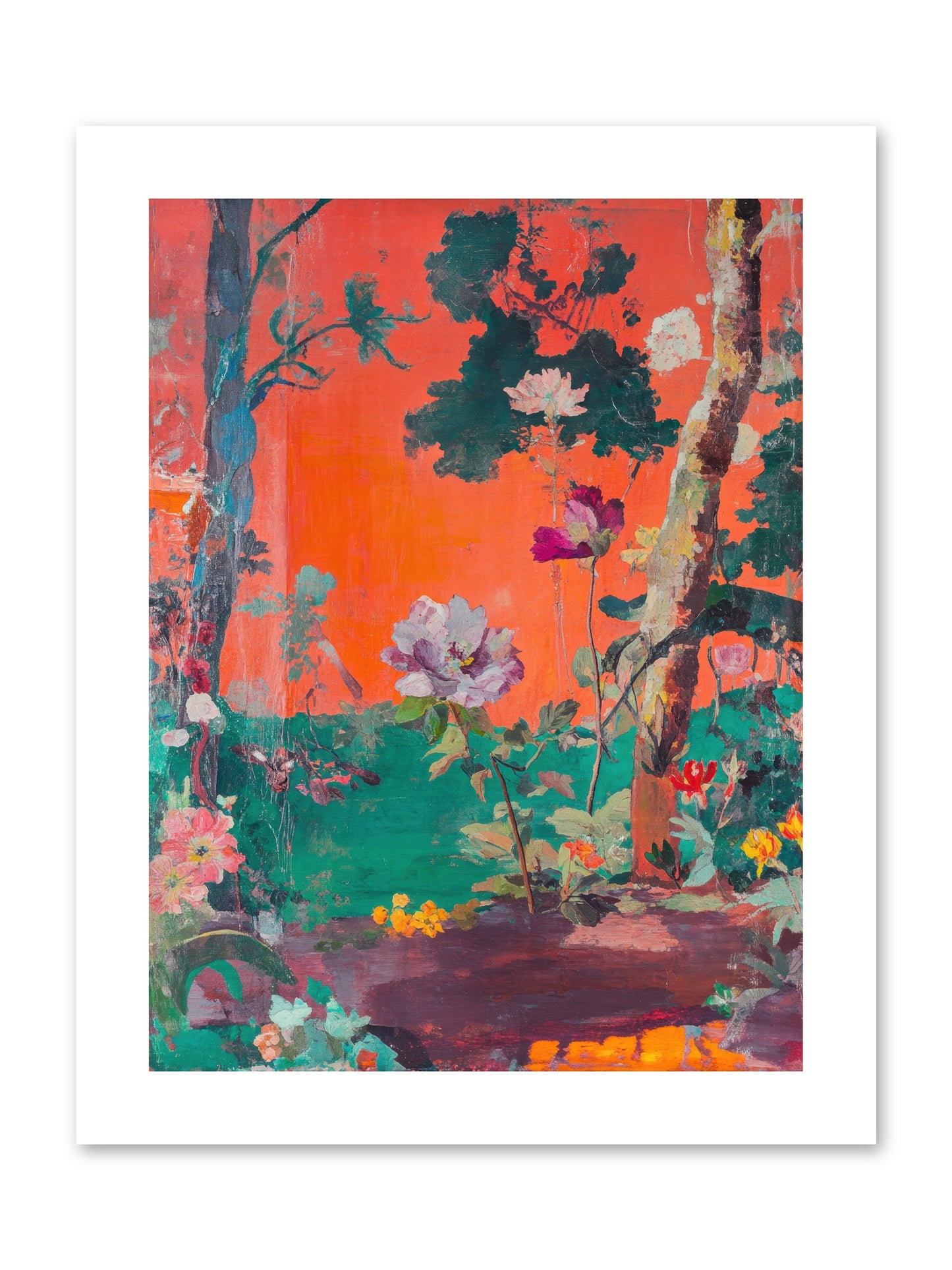 Midsummer's Verdancy -- Paper Print 9x12