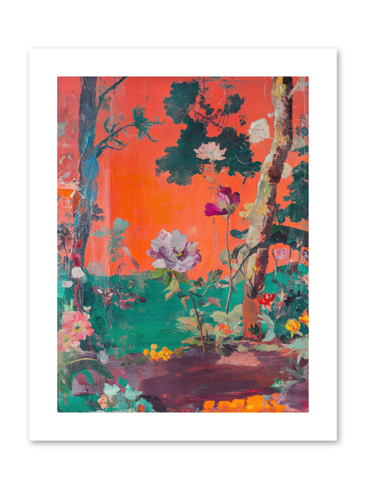 Midsummer's Verdancy -- Paper Print 9x12