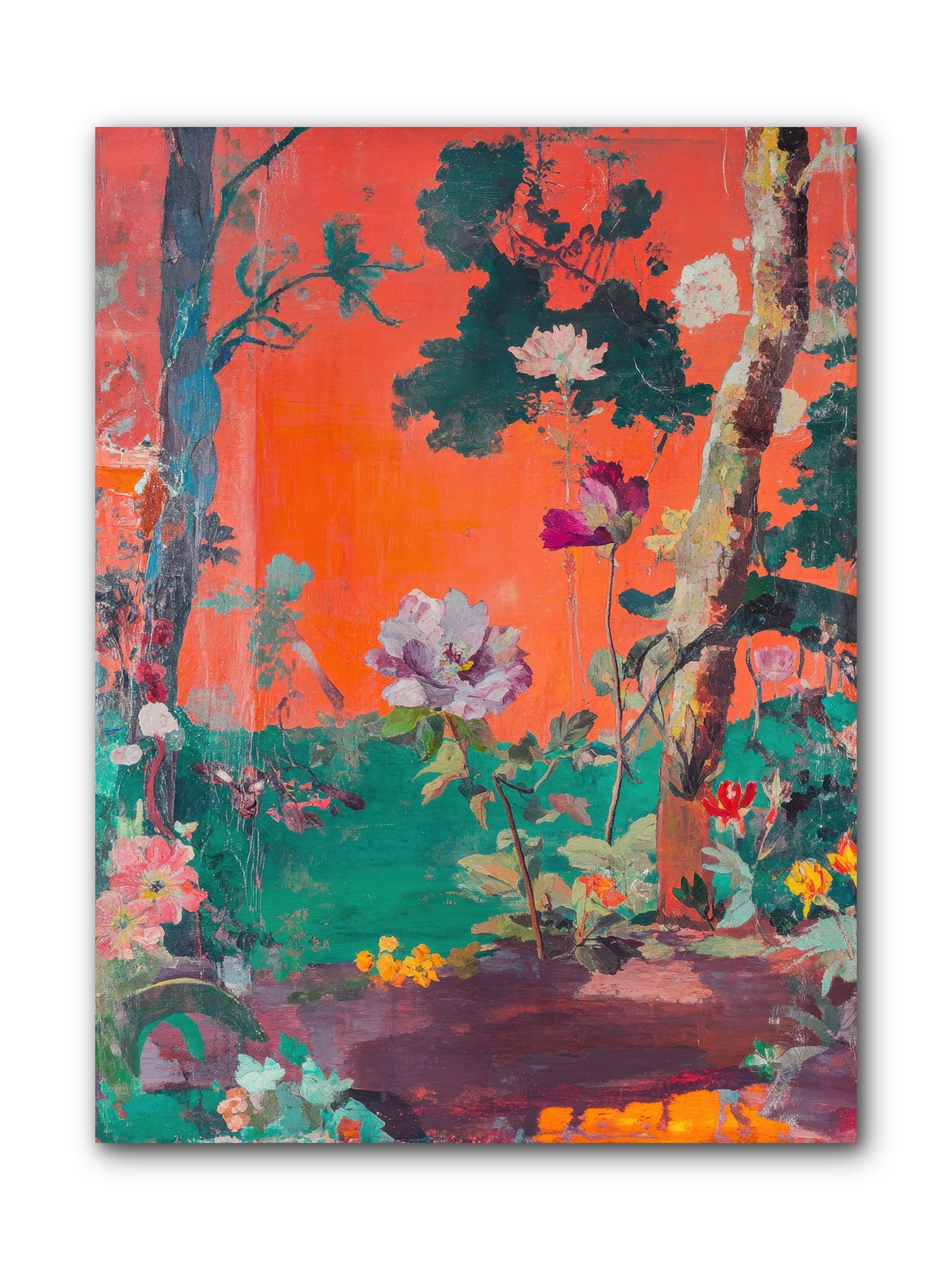 Midsummer's Verdancy -- Wrapped Canvas 9x12