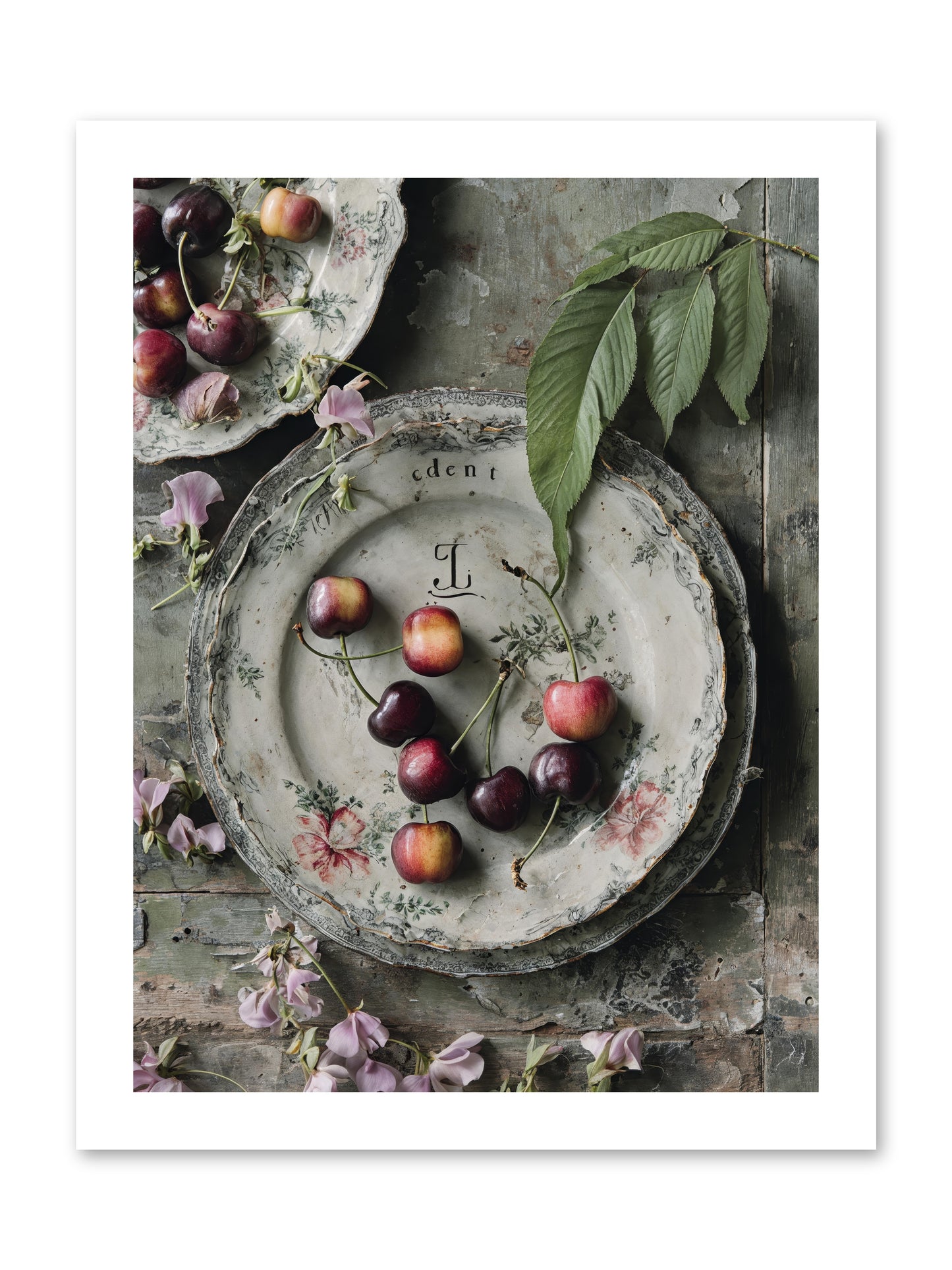 Mignonette -- Paper Print 12x16