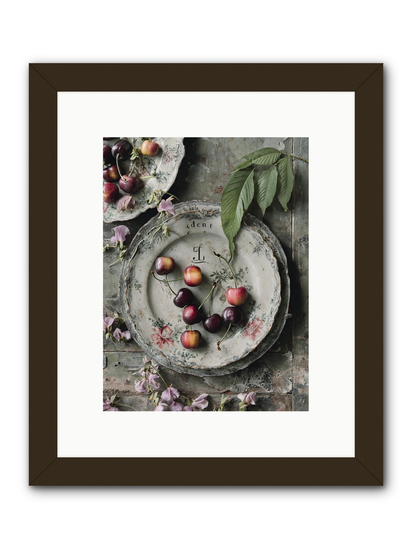 Mignonette -- Framed Print - Black 9x12