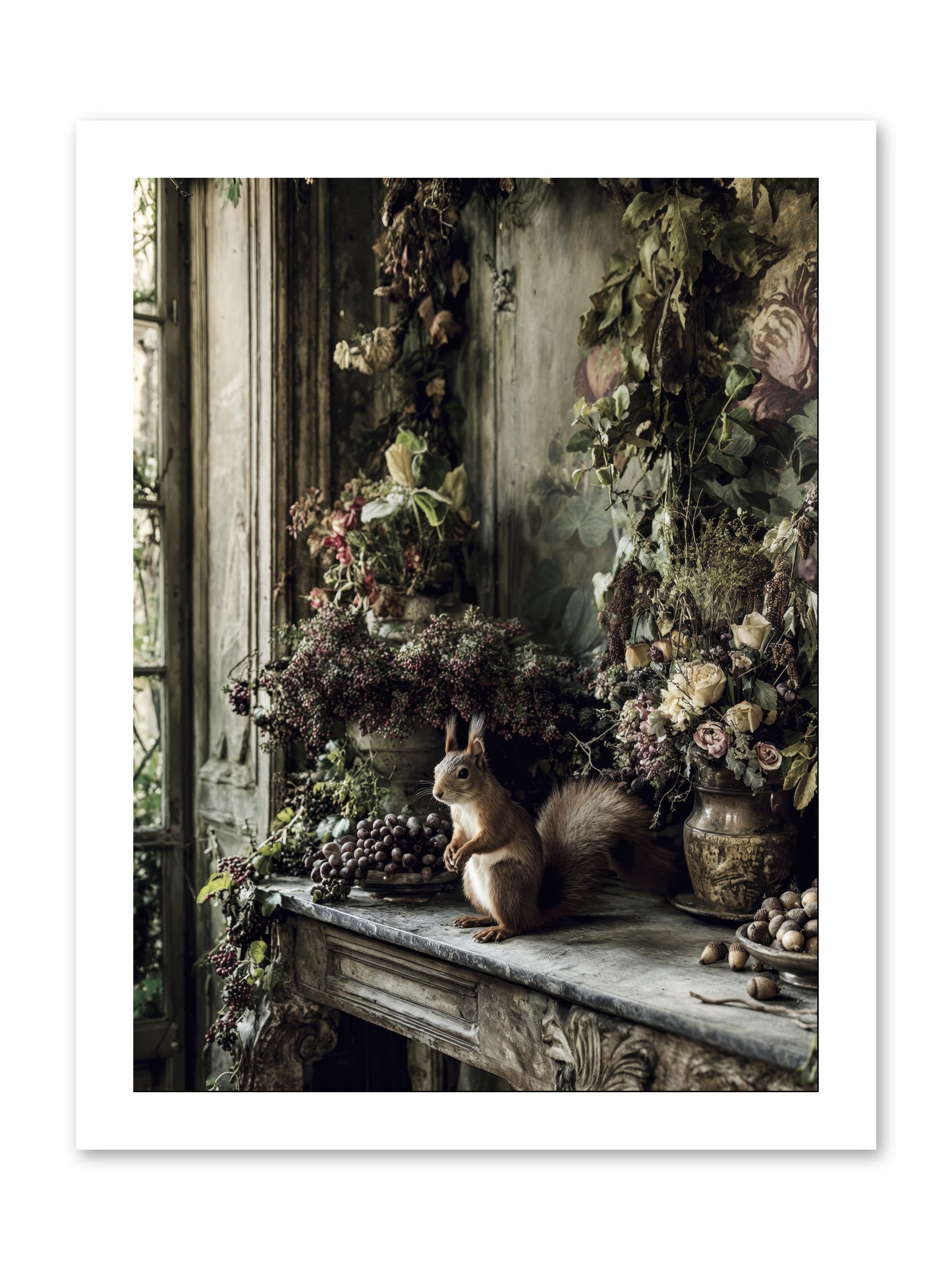 Millie -- Loose Canvas Print 12x16