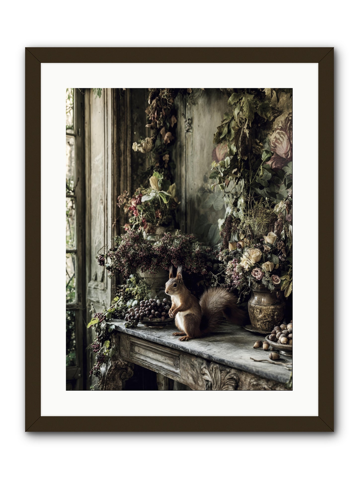Millie -- Framed Print - Black 18x24