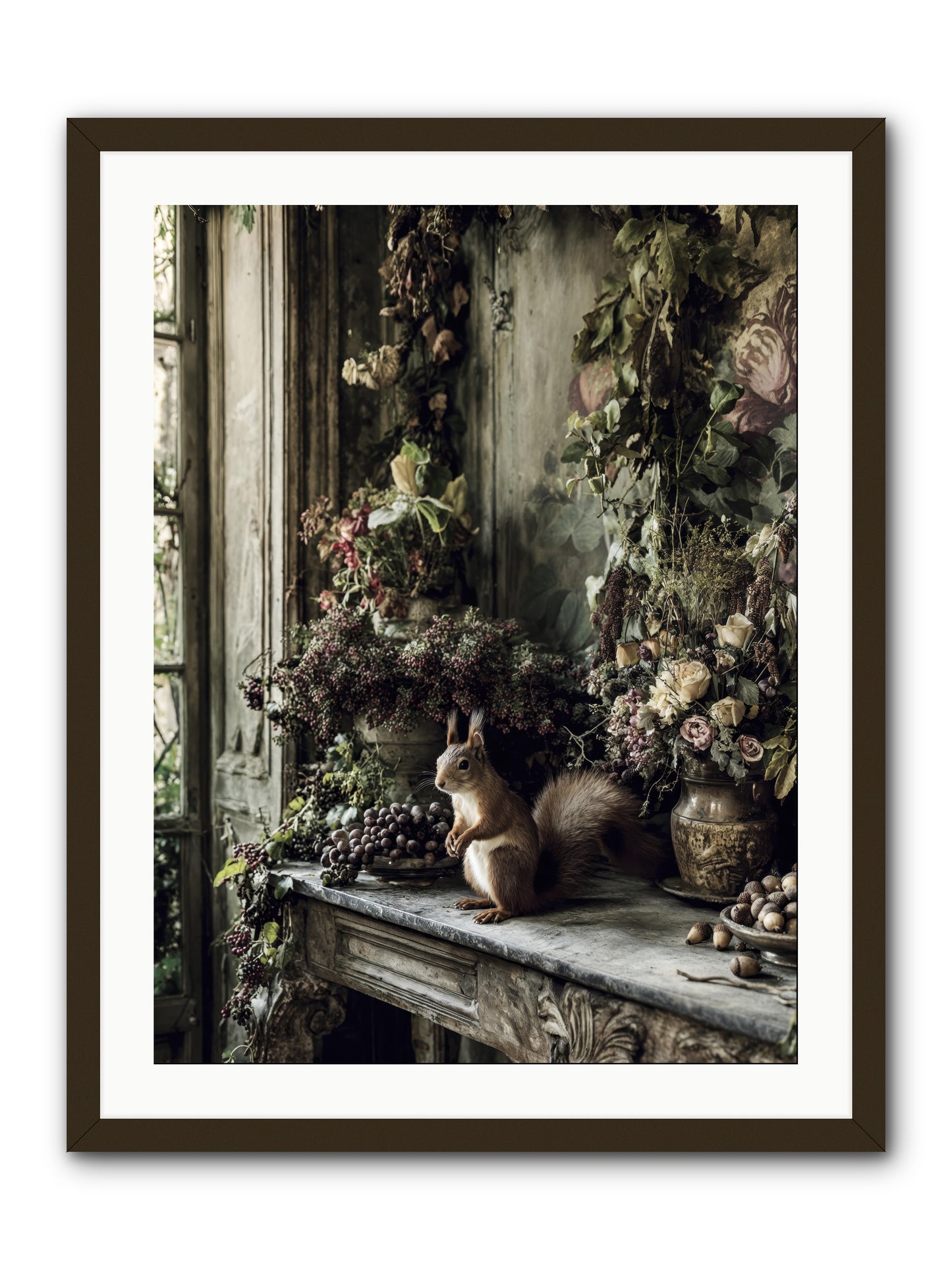 Millie -- Framed Print - Black 24x32