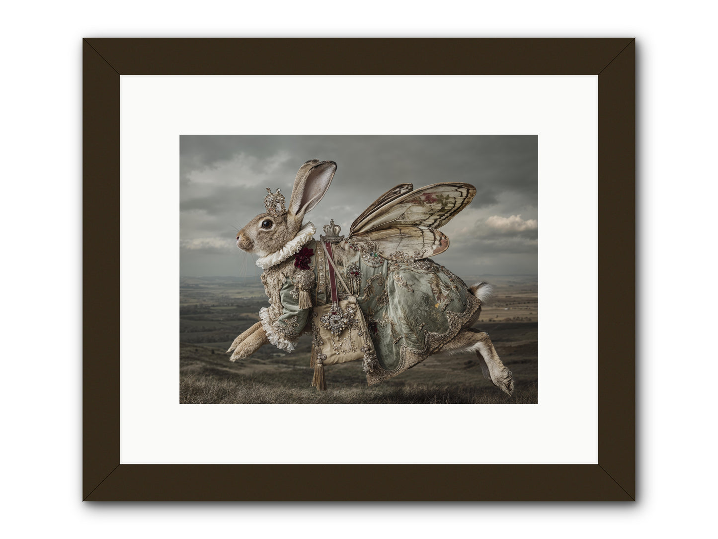 Mintwater Diaries No.1 -- Framed Print - Black 12x9