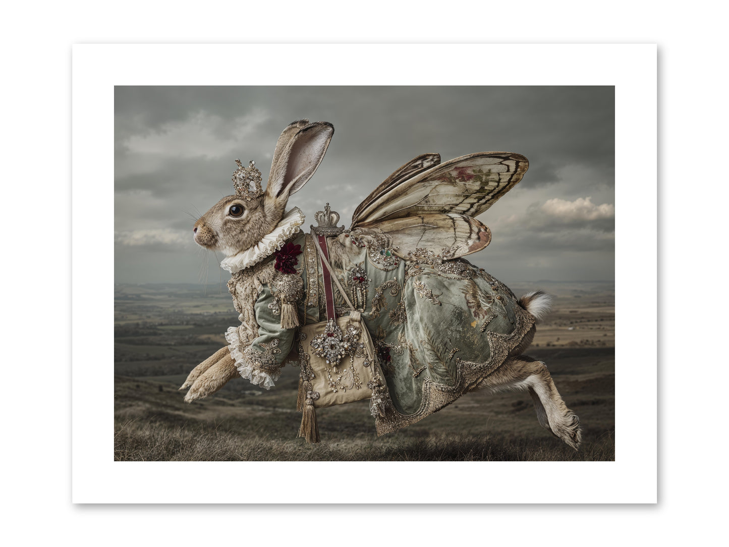 Mintwater Diaries No.1 -- Loose Canvas Print 12x9