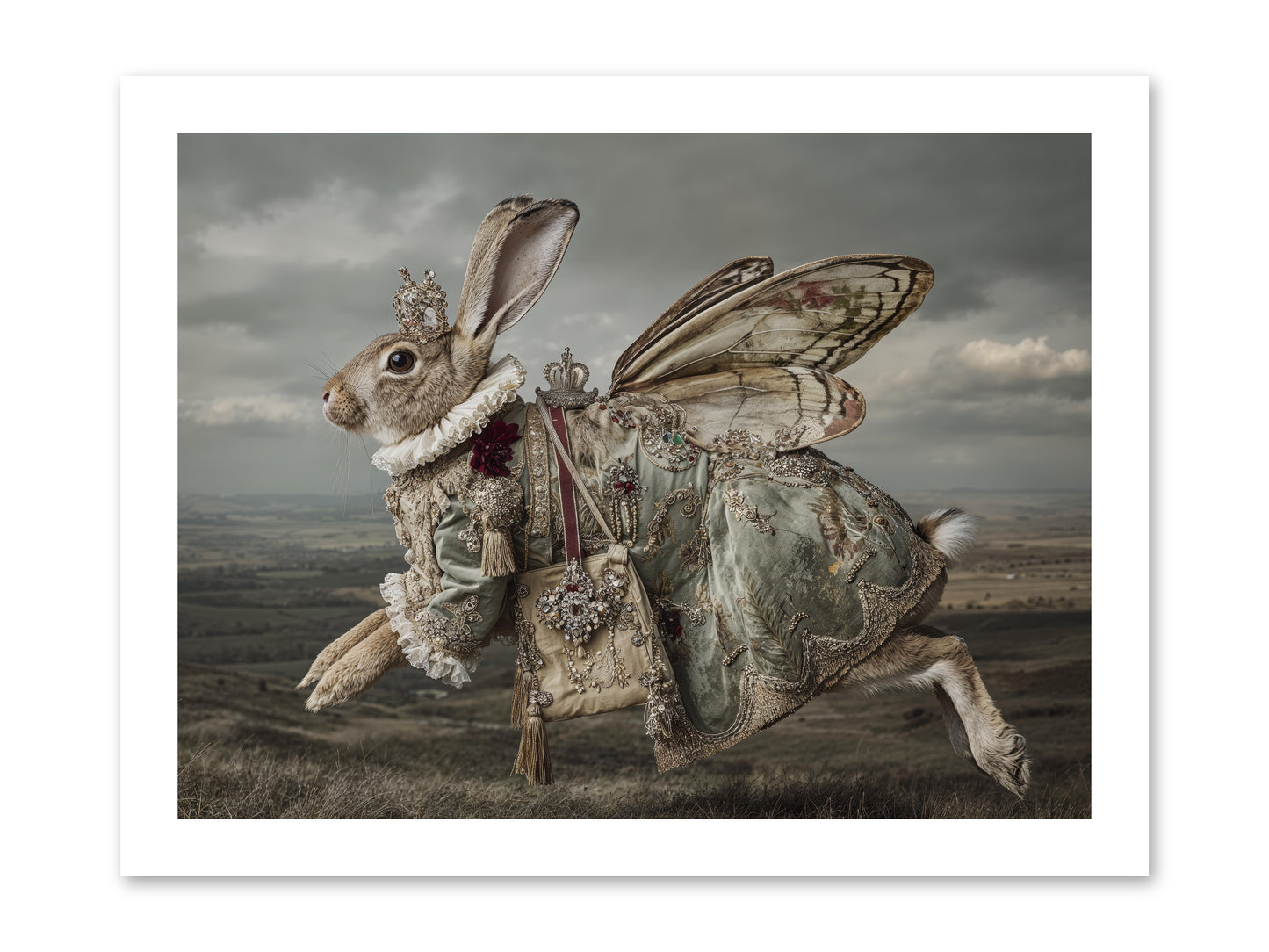 Mintwater Diaries No.1 -- Loose Canvas Print 16x12