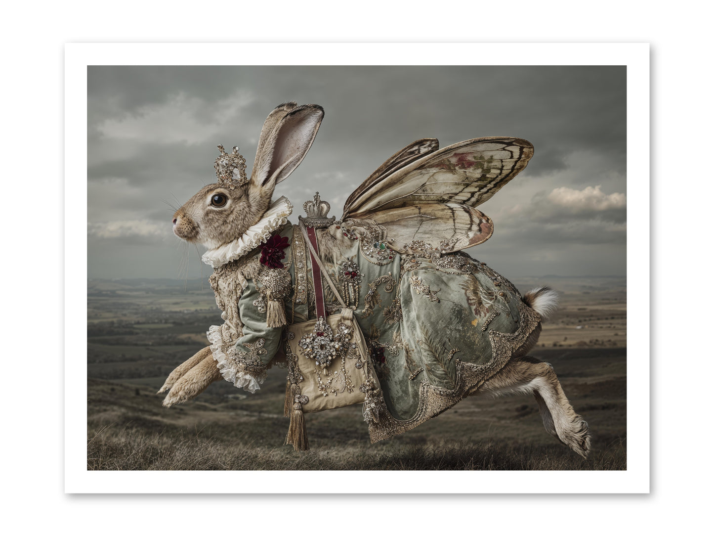 Mintwater Diaries No.1 -- Loose Canvas Print 24x18