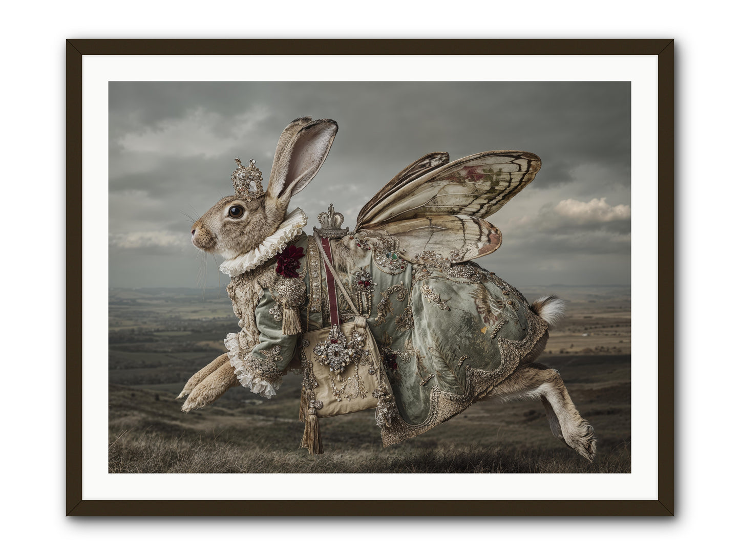 Mintwater Diaries No.1 -- Framed Print - Black 40x30