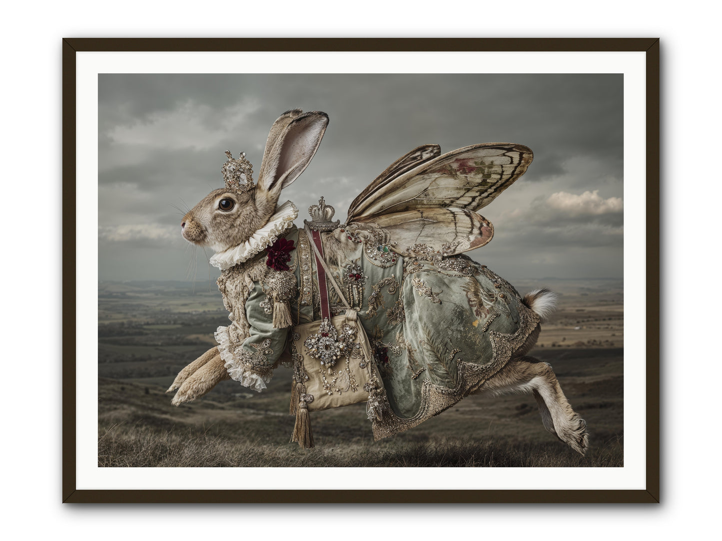 Mintwater Diaries No.1 -- Framed Print - Black 48x36