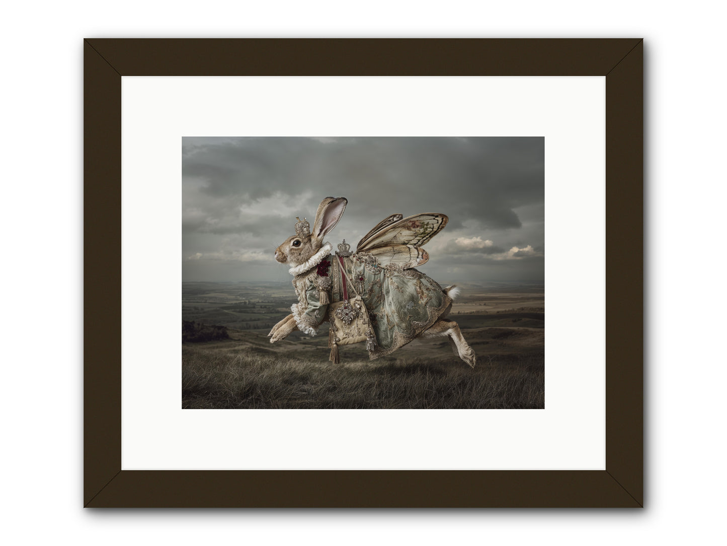 Mintwater Diaries No.2  -- Framed Print - Black 12x9