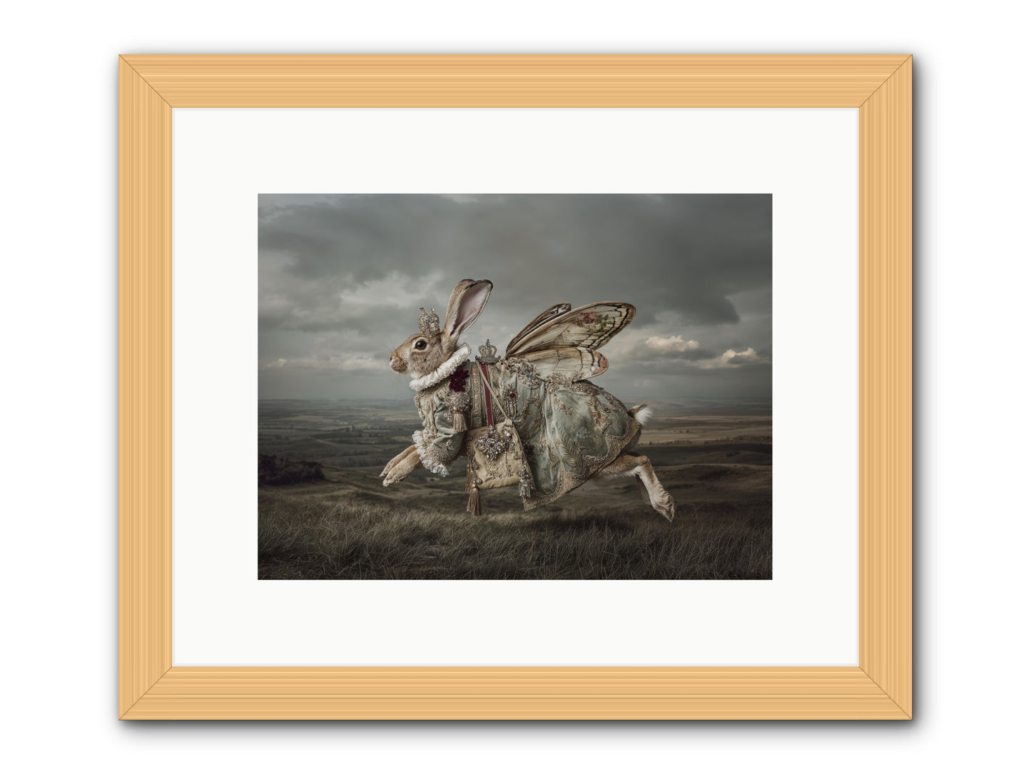 Mintwater Diaries No.2  -- Framed Print - Natural 12x9