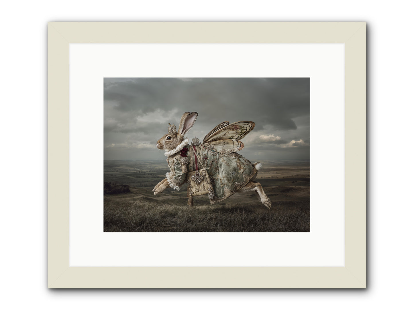 Mintwater Diaries No.2  -- Framed Print - White 12x9