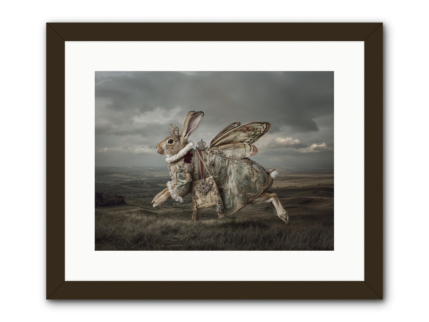 Mintwater Diaries No.2  -- Framed Print - Black 16x12