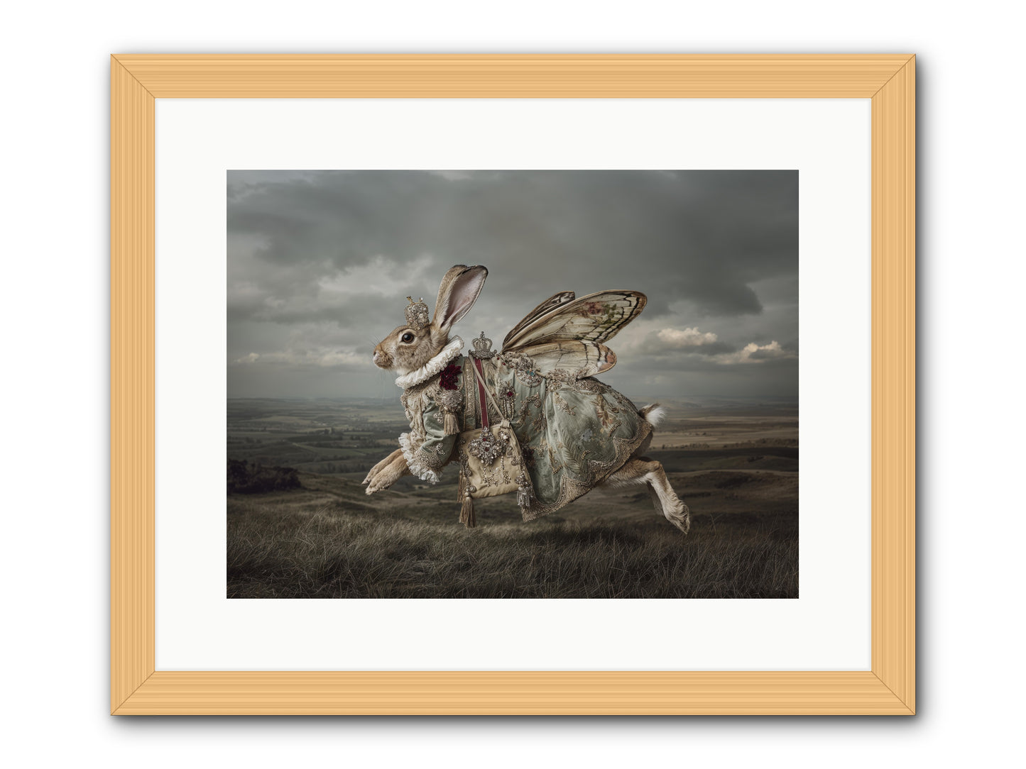 Mintwater Diaries No.2  -- Framed Print - Natural 16x12