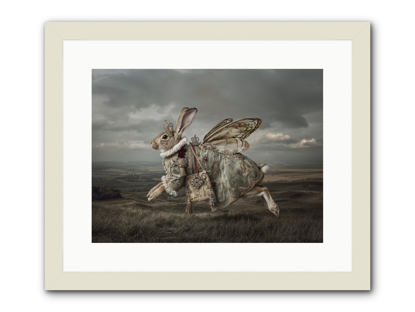 Mintwater Diaries No.2  -- Framed Print - White 16x12