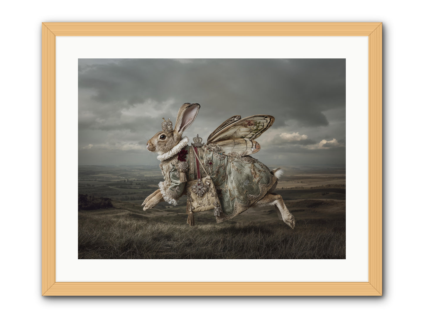 Mintwater Diaries No.2  -- Framed Print - Natural 24x18