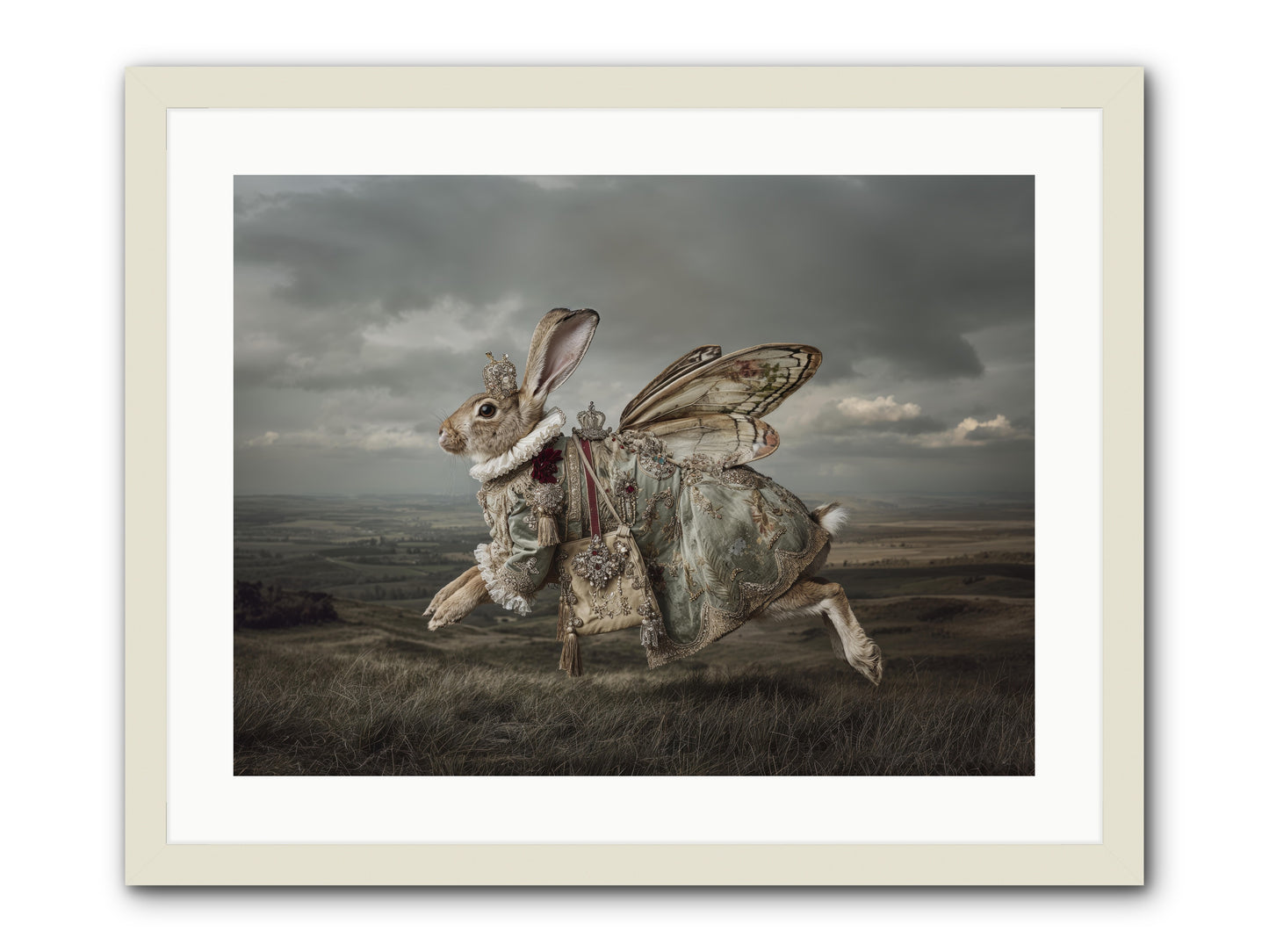 Mintwater Diaries No.2  -- Framed Print - White 24x18