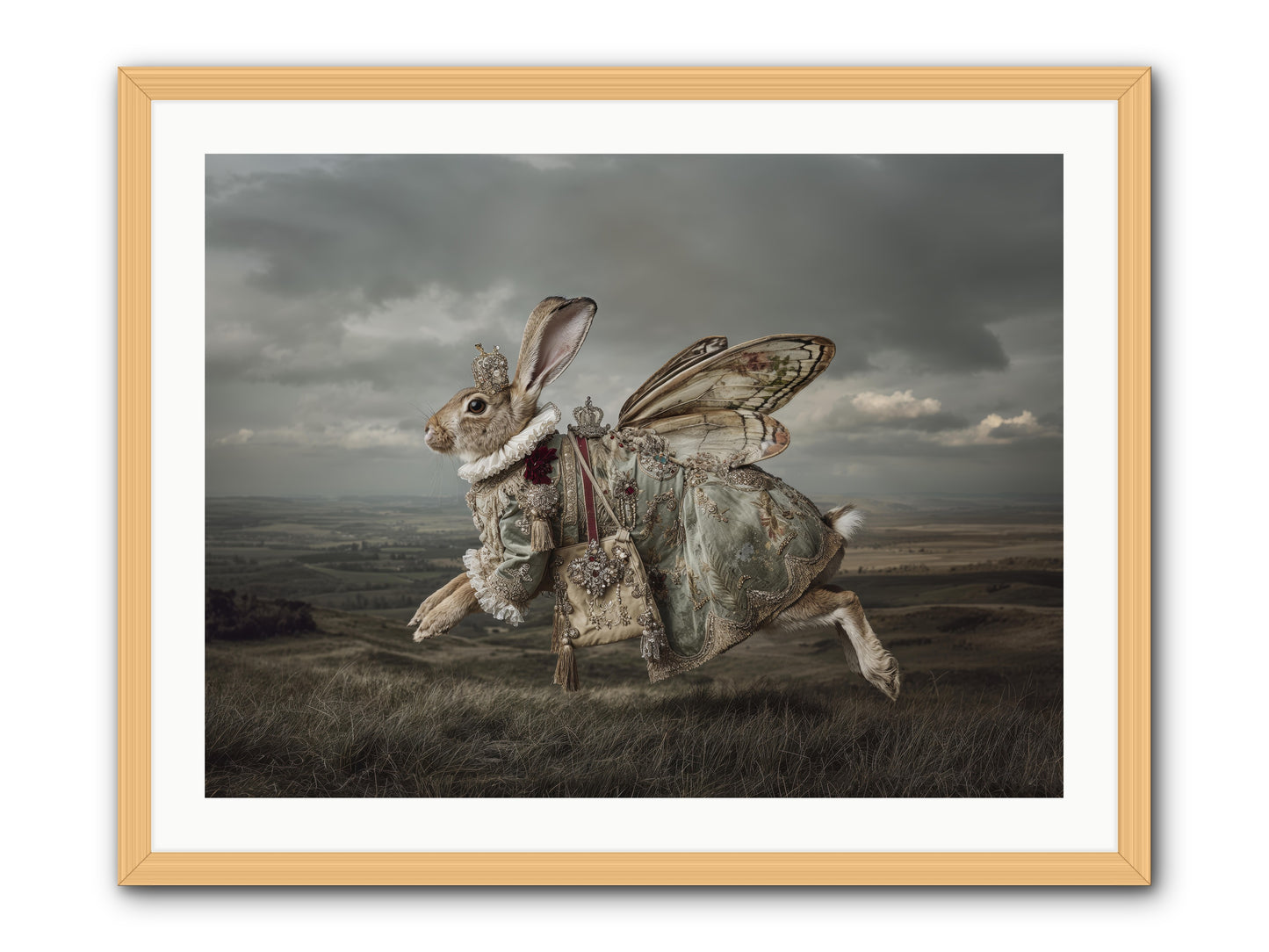 Mintwater Diaries No.2  -- Framed Print - Natural 32x24