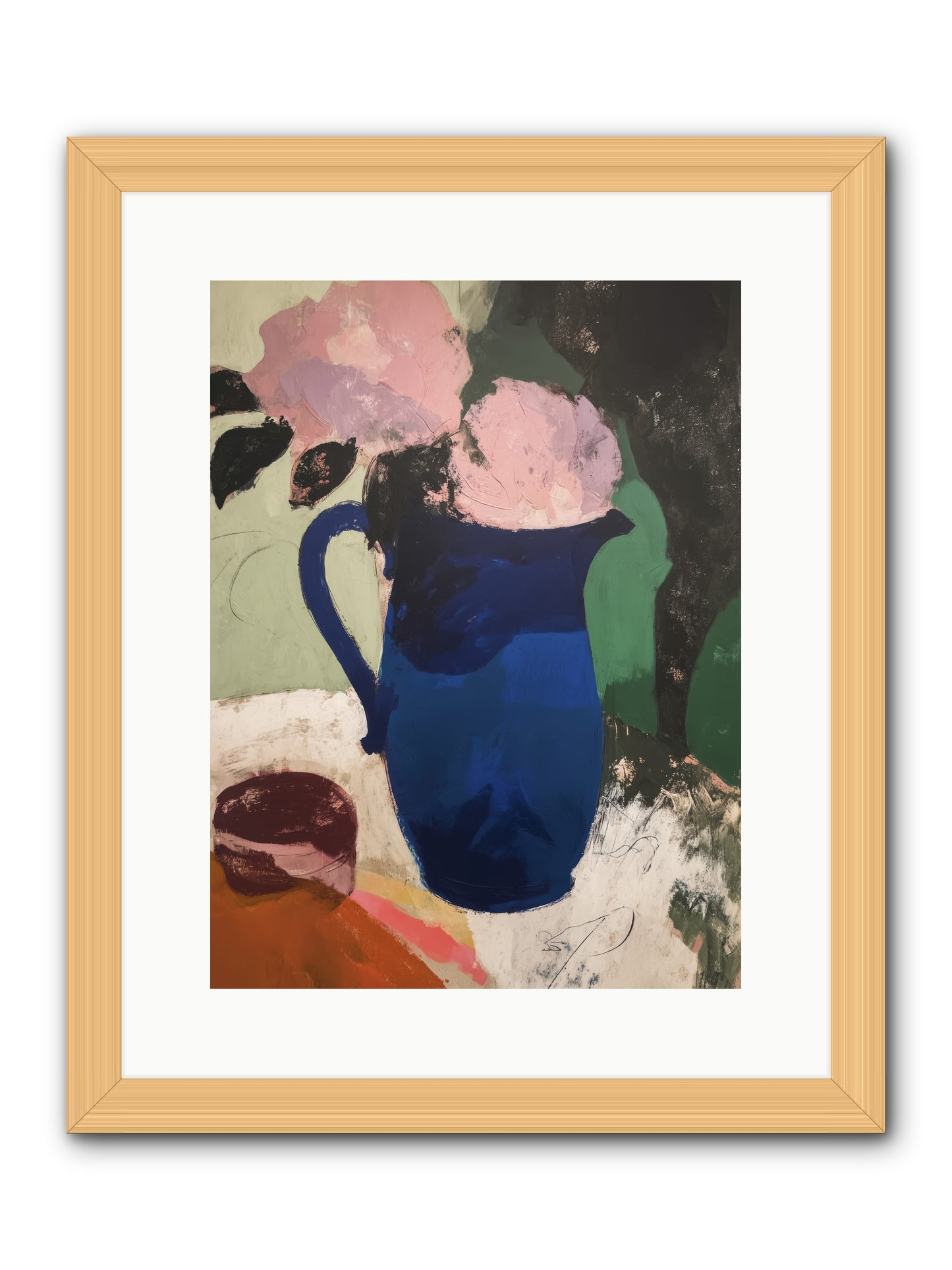 Mirevale -- Framed Print - Natural 12x16