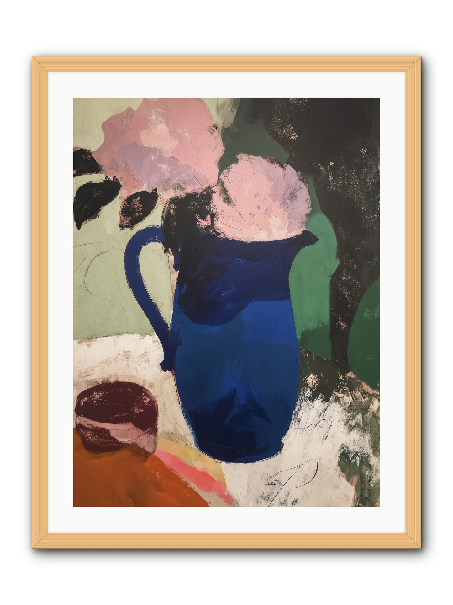 Mirevale -- Framed Print - Natural 24x32