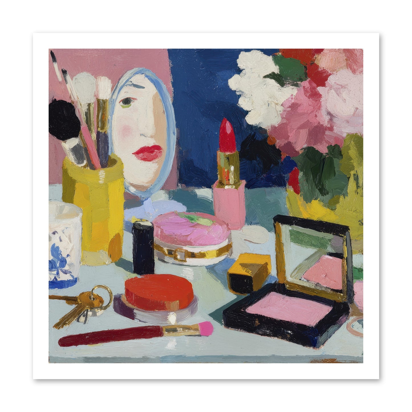 Mirror, Mirror Morning -- Paper Print 20x20
