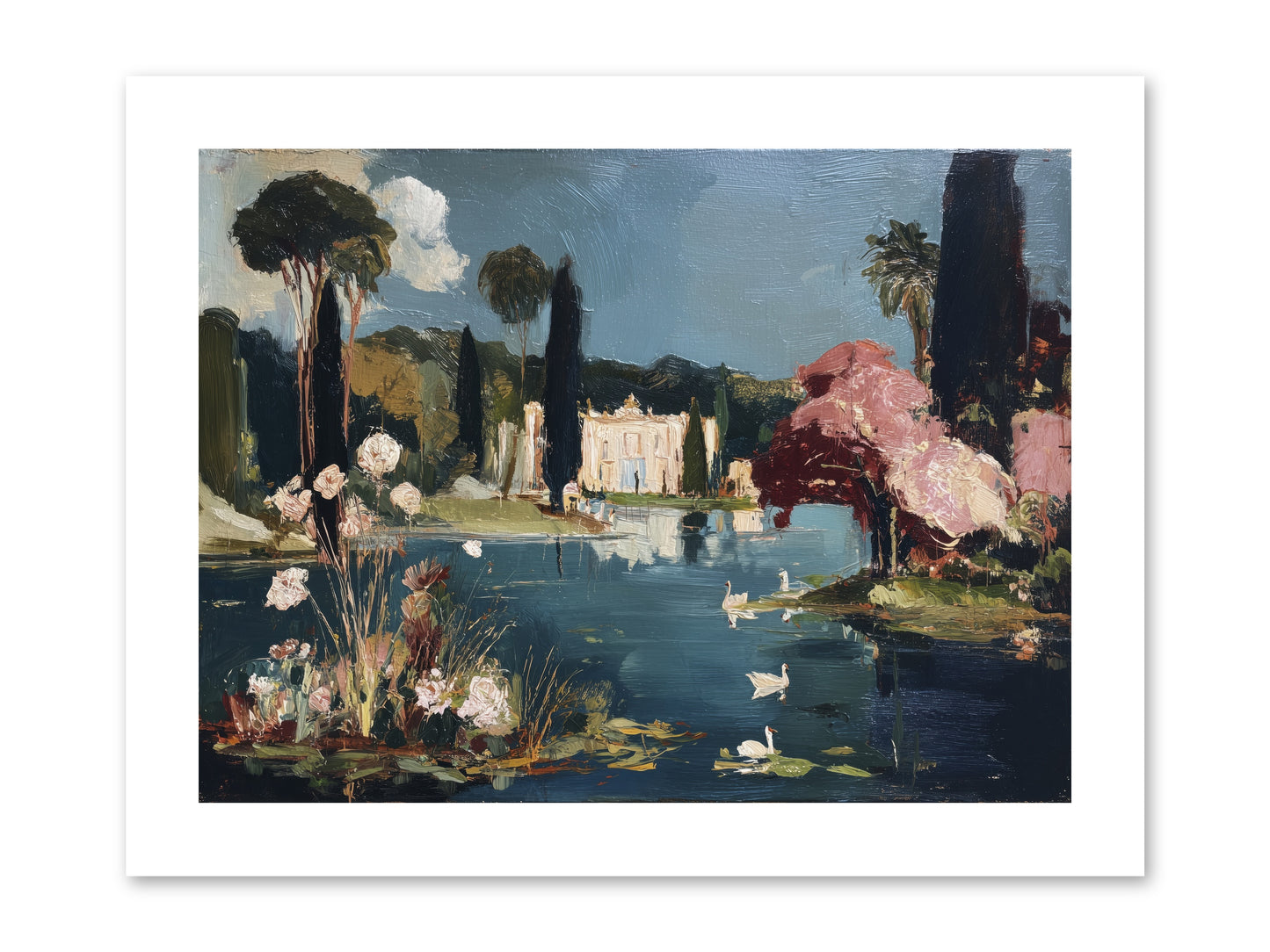 Mirrored Memories -- Paper Print 12x9