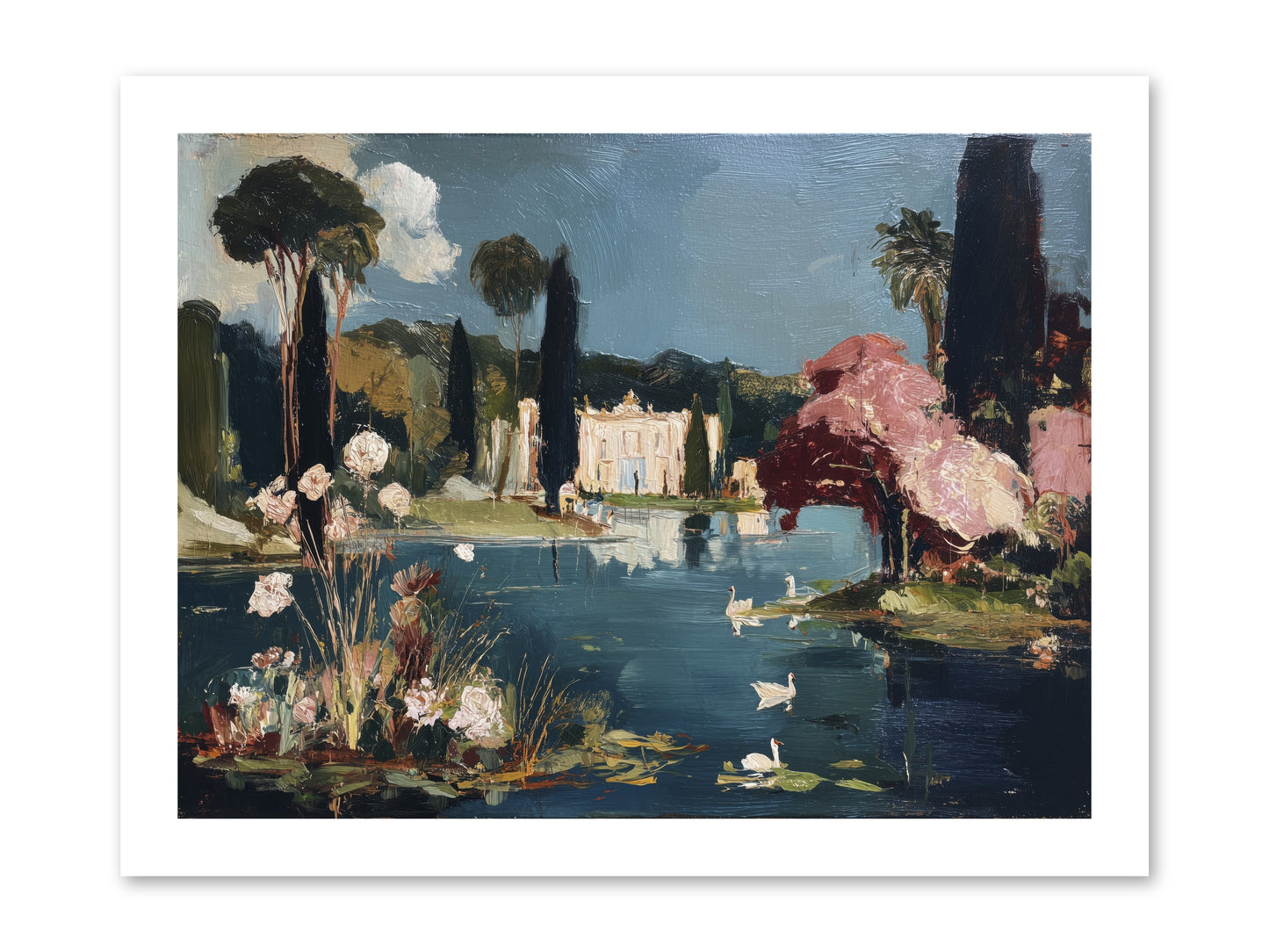 Mirrored Memories -- Loose Canvas Print 16x12