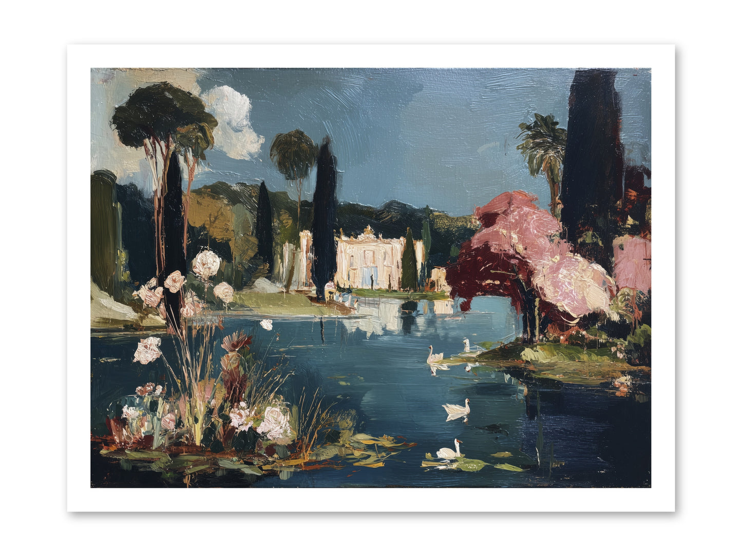 Mirrored Memories -- Loose Canvas Print 24x18