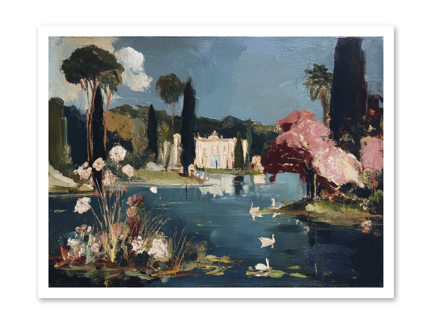 Mirrored Memories -- Loose Canvas Print 32x24