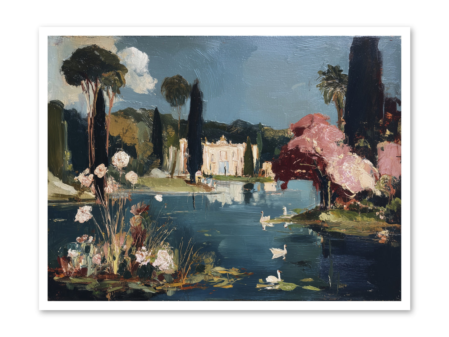 Mirrored Memories -- Loose Canvas Print 40x30