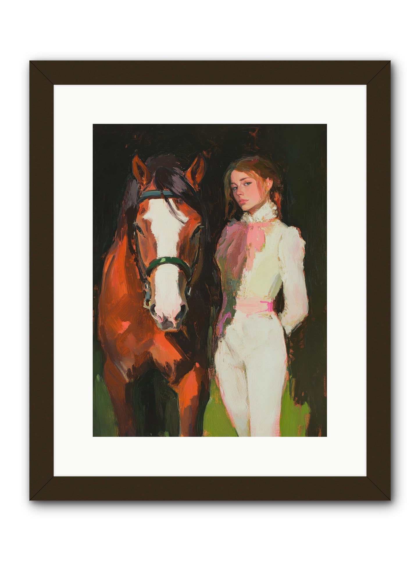 Mischief Maker -- Framed Print - Black 12x16