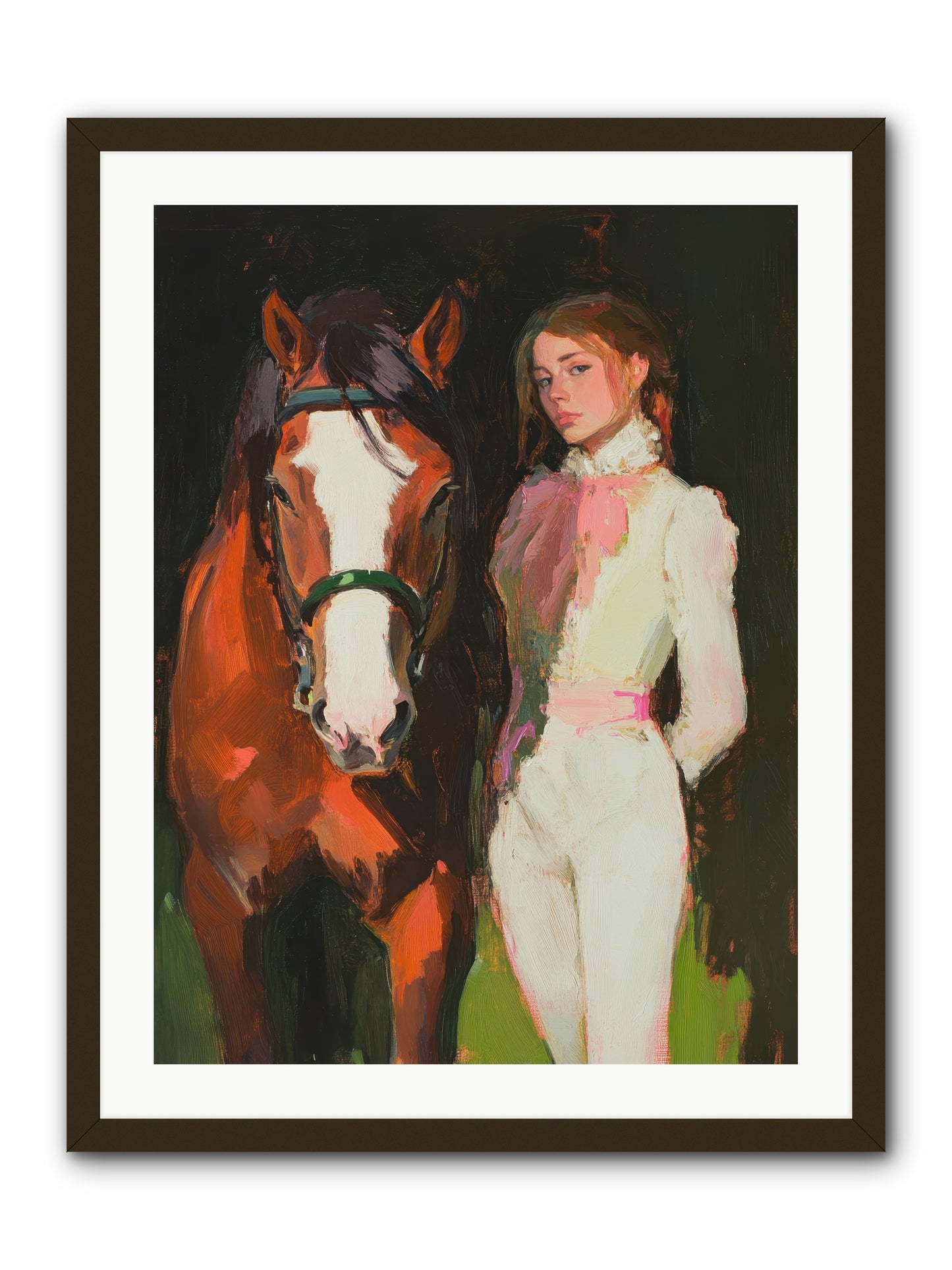 Mischief Maker -- Framed Print - Black 24x32