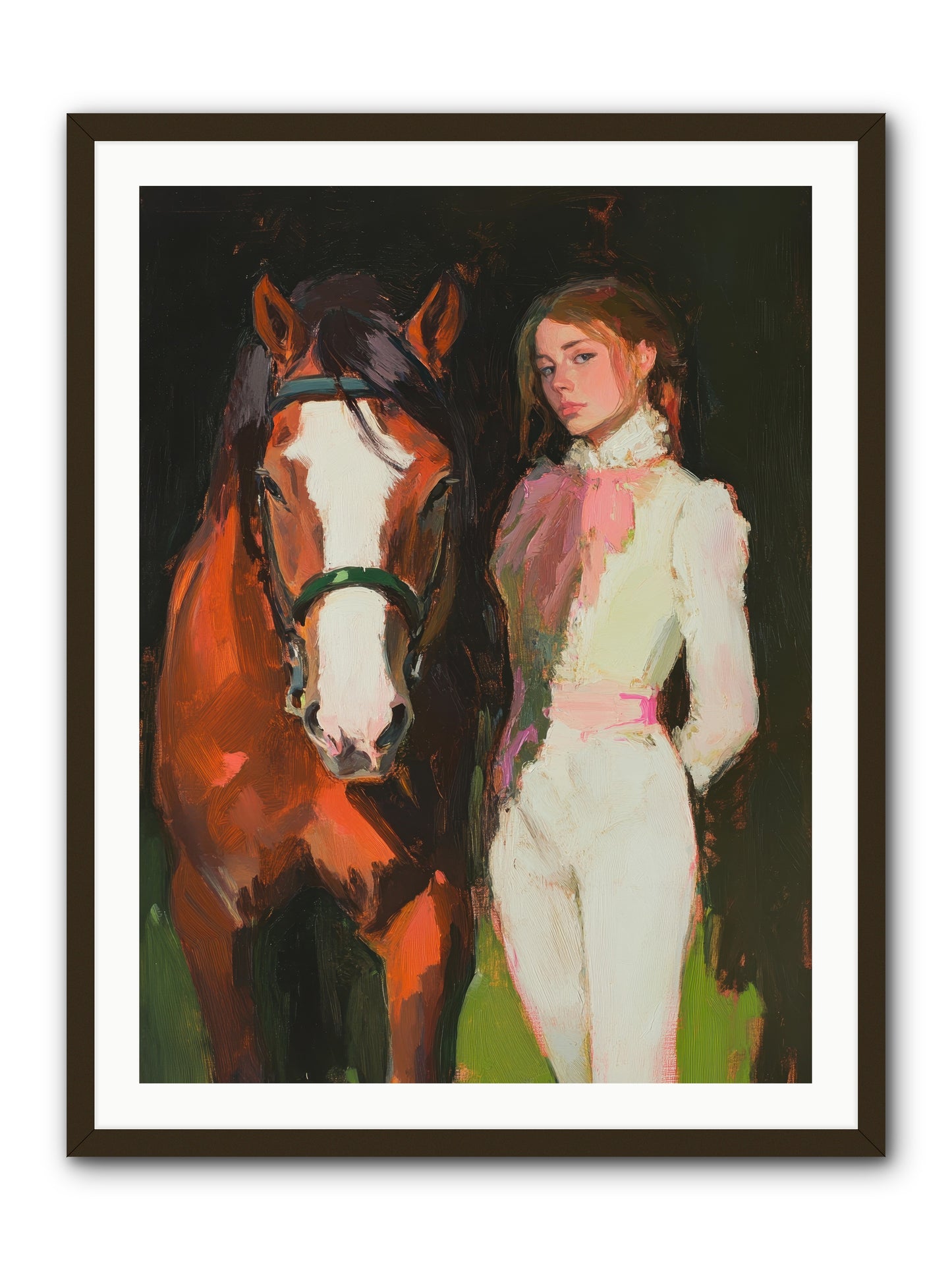 Mischief Maker -- Framed Print - Black 30x40