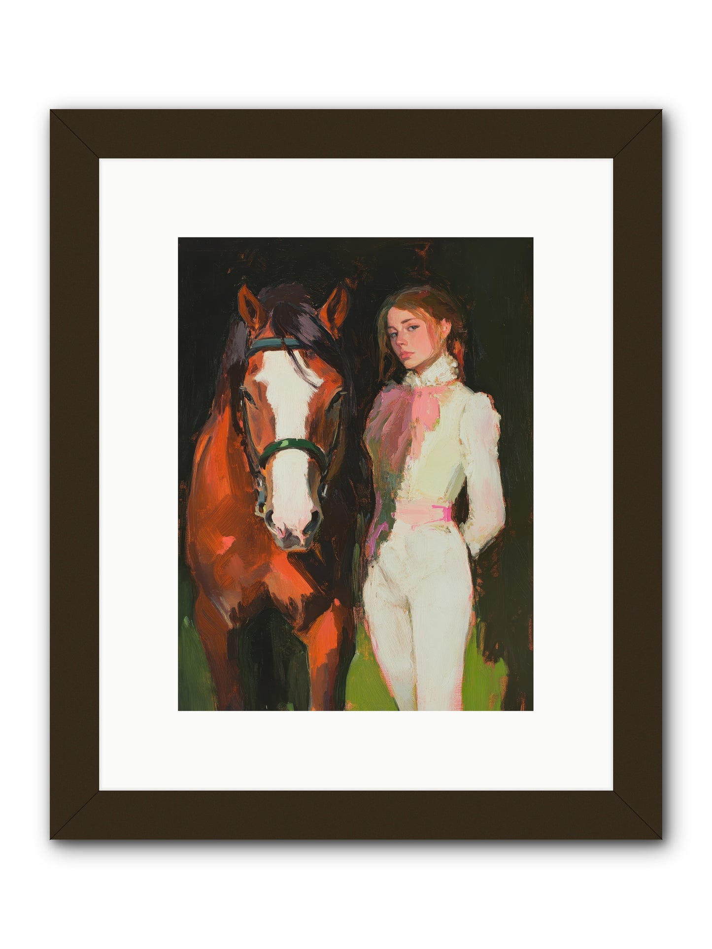 Mischief Maker -- Framed Print - Black 9x12