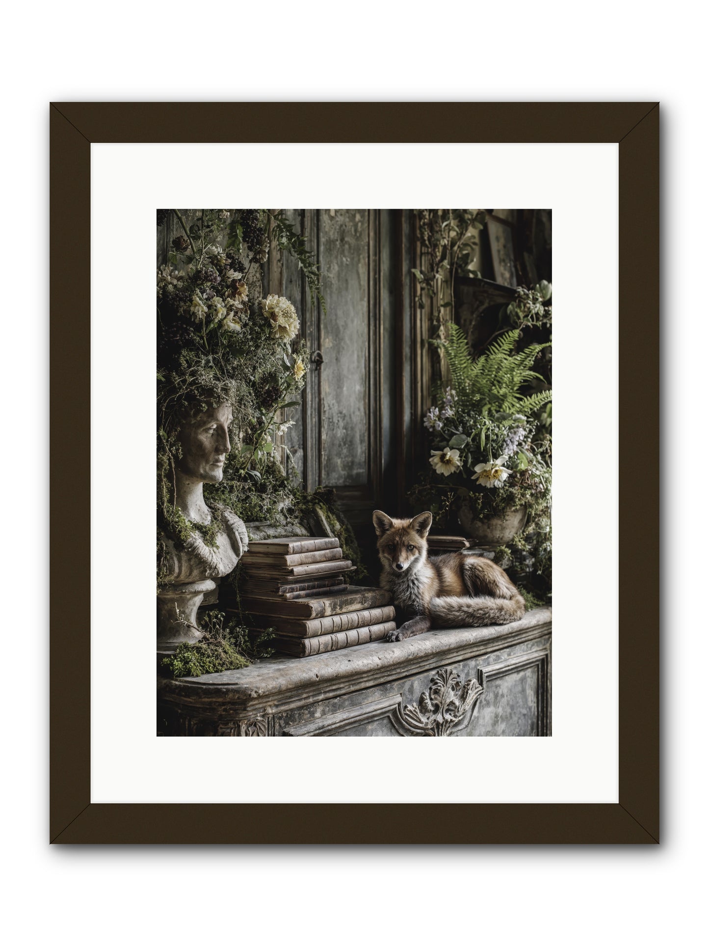 Mischief blessed -- Framed Print - Black 12x16