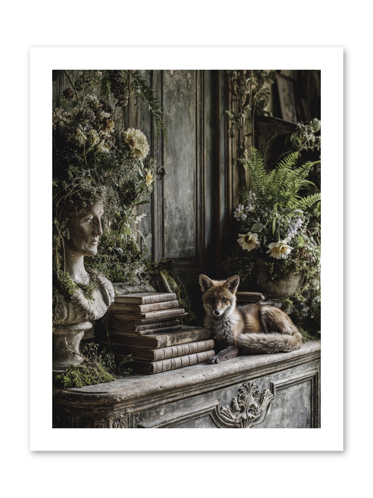 Mischief blessed -- Paper Print 12x16